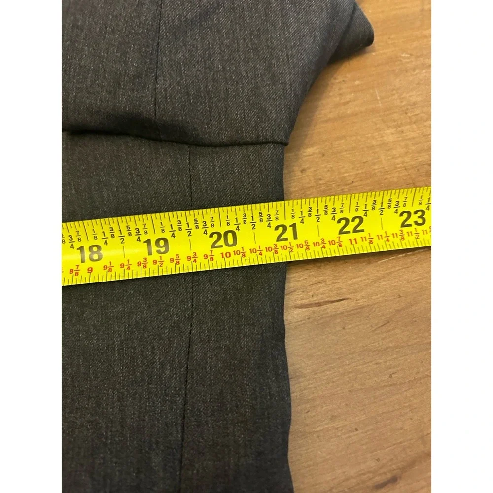 Banana Republic Lanificio Fabric Gray Blazer Sport Coat Mens 42L Wool Modern Fit